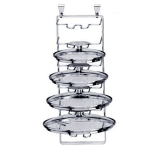 Rack de rangement couvercles en inox - Cristel