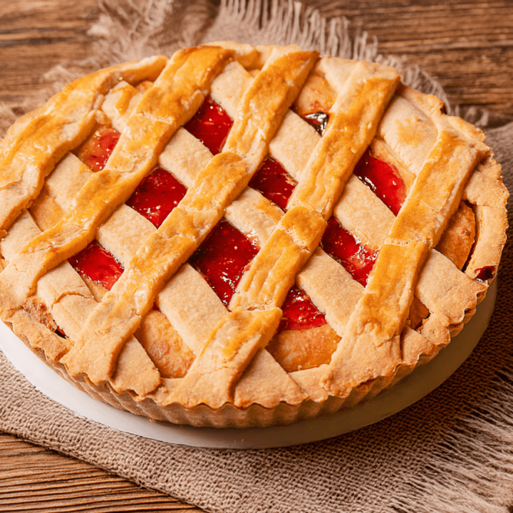 Moule à tarte avec fond fixe en métal anti-adhérent 20  cm -