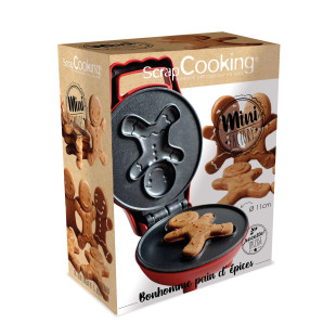 Mini Waffle Factory Gingerbreadman ScrapCooking | Alice Délice