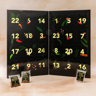 Calendrier de l’Avent 24 sachets d’épices – Un jour, une épice