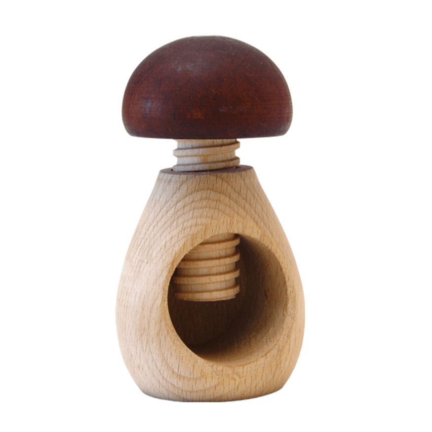 Casse-noix Champignon en bois – Roger Orfèvre