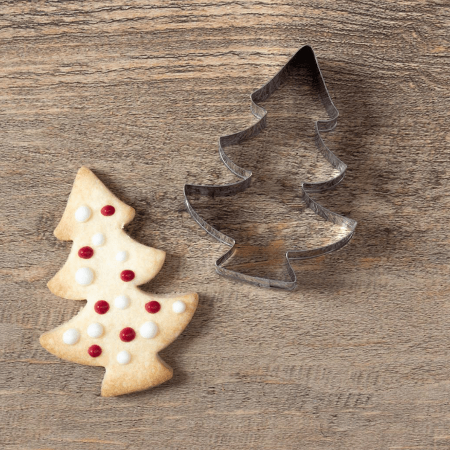 Emporte-pièce en inox Noël : sapin - Alice Délice