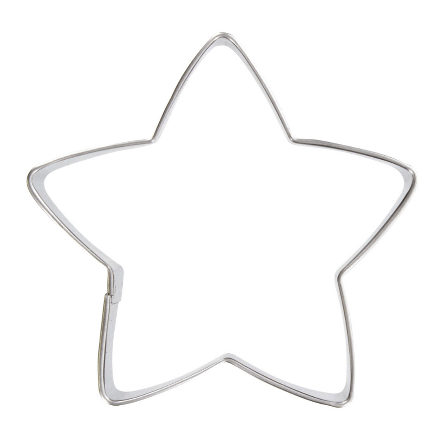 Emporte-pièce en inox étoile 6  cm - Alice Délice