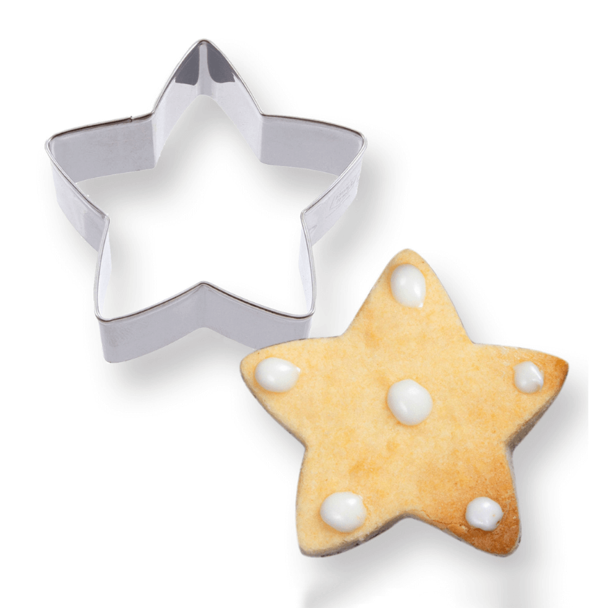 Emporte-pièce en inox étoile 6  cm - Alice Délice
