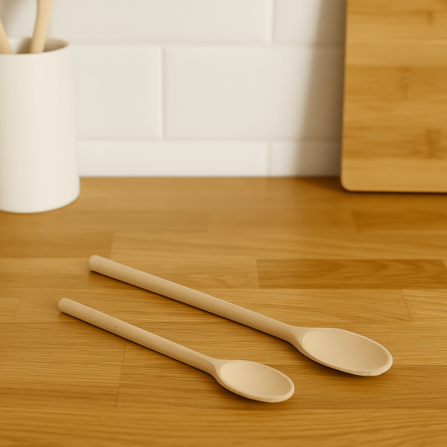 Set de 2 cuillères en bois 20 et 25 cm - Alice Délice