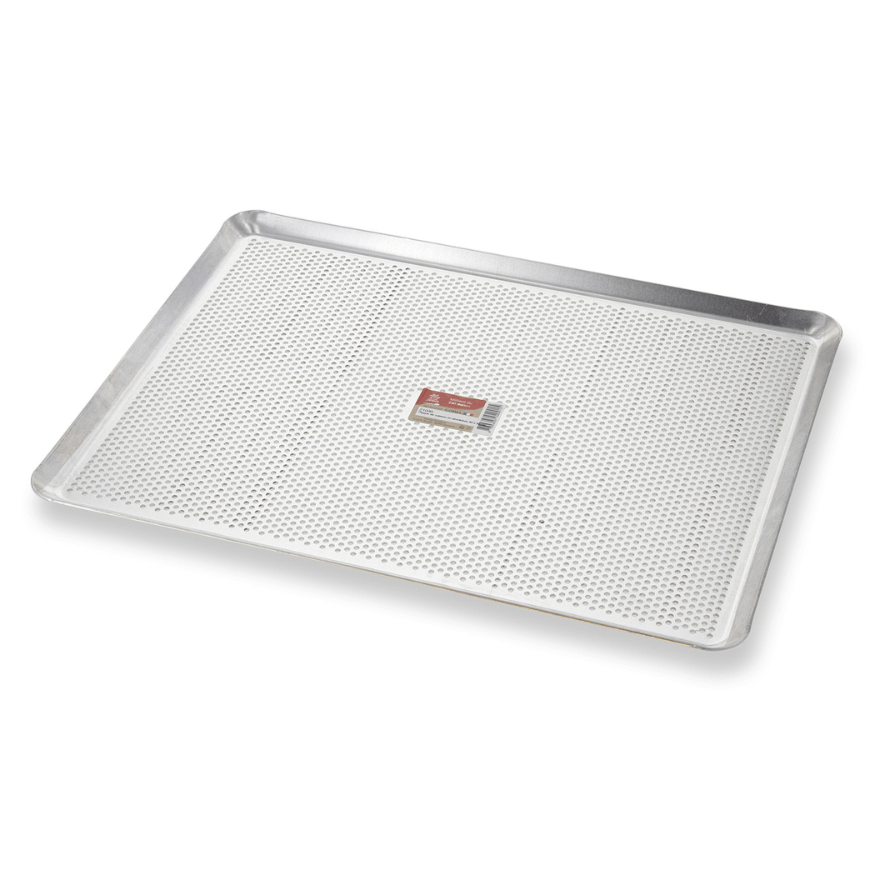 Plaque cuisson perforée avec rebord 40x30 cm | Alice Délice