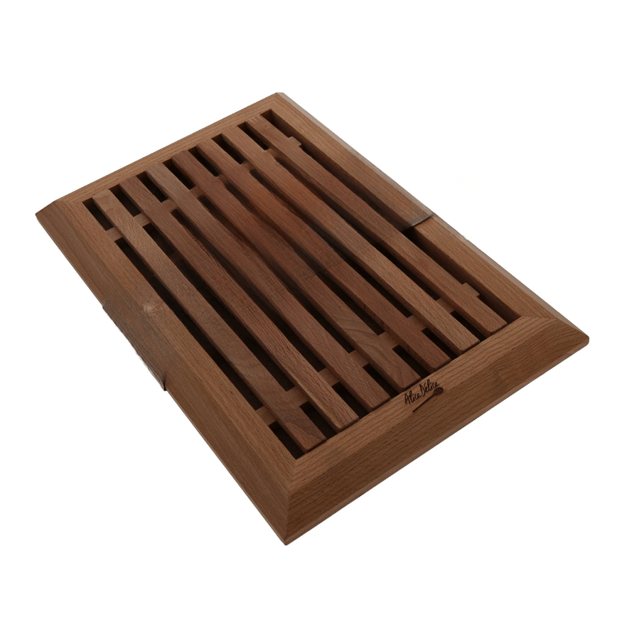 Planche à pain bois avec récupérateur miettes | Alice Délice