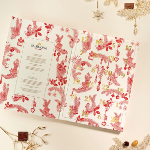 Calendrier de l'Avent chocolats - Valrhona Calendrier de l'Avent chocolats - Valrhona