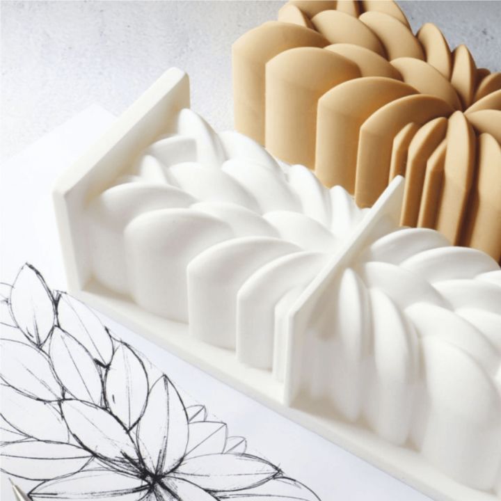 Moule silicone bûche 3D Instant – ScrapCooking