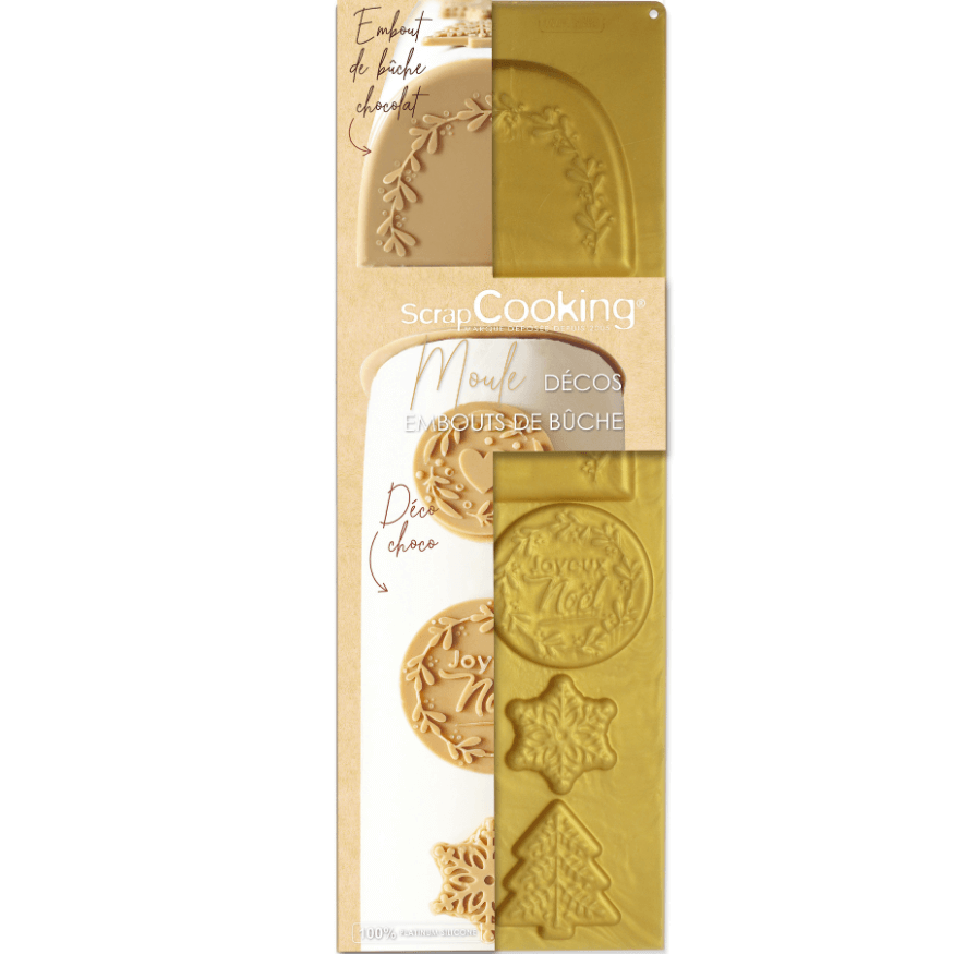 Moule silicone embout de bûche – ScrapCooking