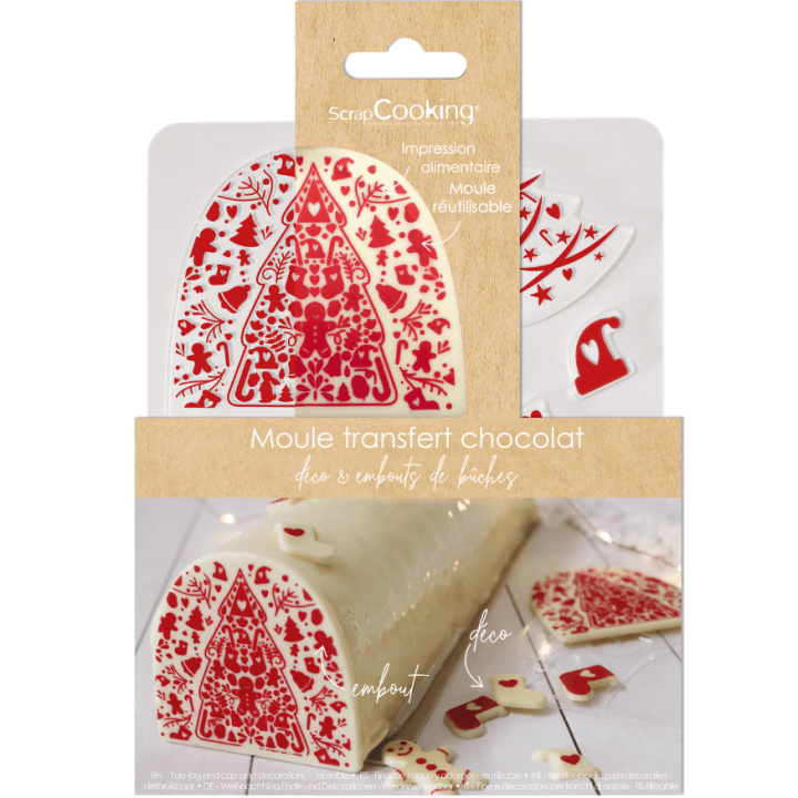 Moule embout de bûche Sweet Xmas – ScrapCooking