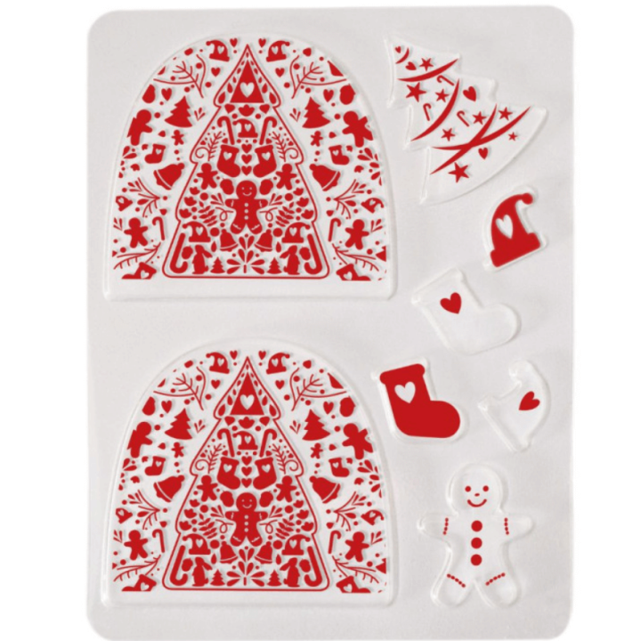 Moule embout de bûche Sweet Xmas – ScrapCooking