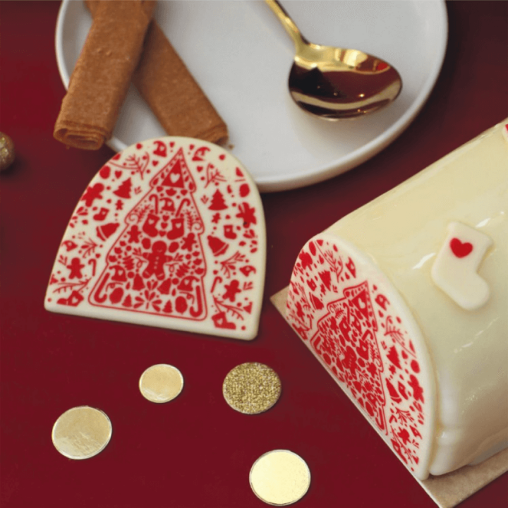 Moule embout de bûche Sweet Xmas – ScrapCooking