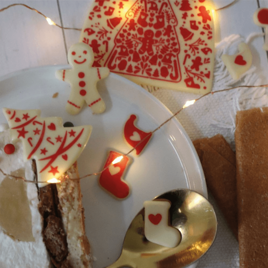 Moule embout de bûche Sweet Xmas – ScrapCooking