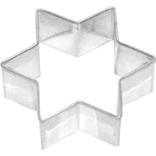 Emporte-pièce inox Étoile 6 cm – Birkmann