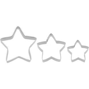 Emporte-pièce inox 3 Étoiles – Birkmann