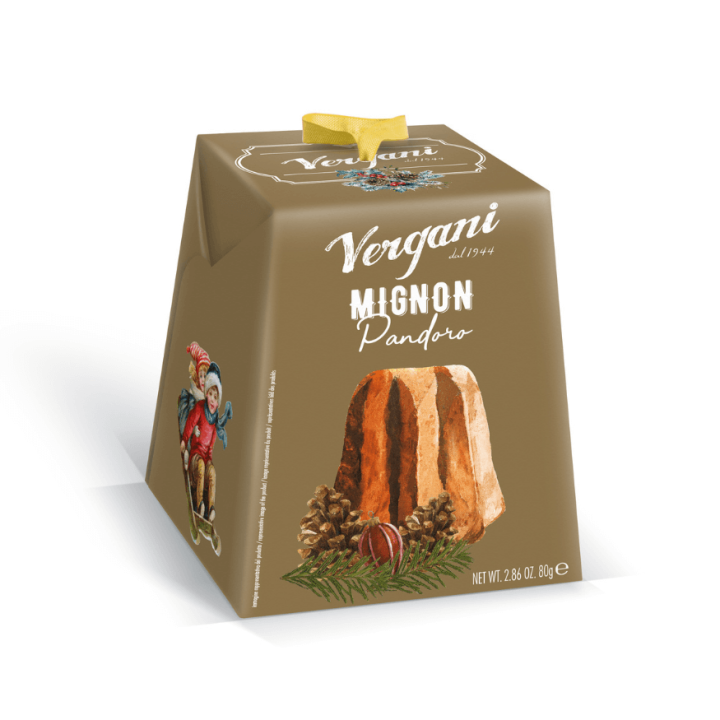 Mini Pandoro Traditionnel 80 g – Vergani