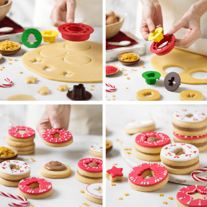 Lot d’emporte-pièces Linzer Noël – Décora