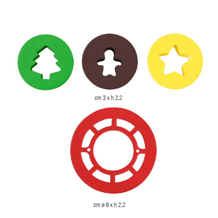 Lot d’emporte-pièces Linzer Noël – Décora