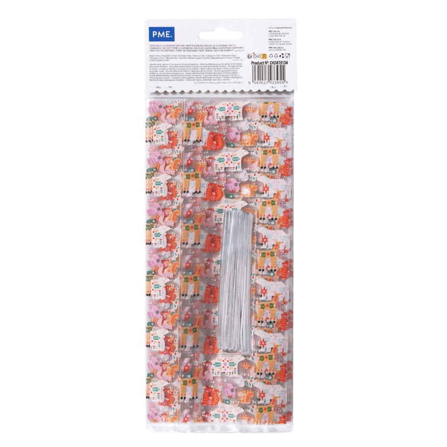 20 Sachets Noël Enchanté avec liens – PME