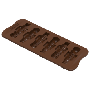 Moule Silicone Chocolat Casse-Noisette 6 cavités – Silikomart