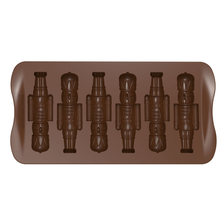 Moule Silicone Chocolat Casse-Noisette 6 cavités – Silikomart