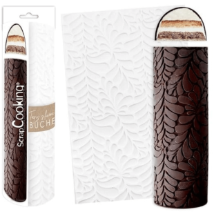 Tapis 3D silicone bûche Ondine – ScrapCooking | Alice Délice