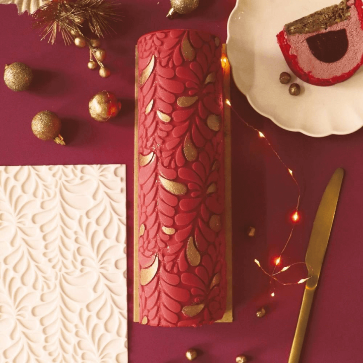 Tapis 3D silicone bûche Ondine – ScrapCooking | Alice Délice