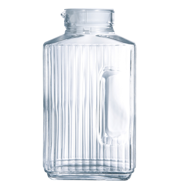 Pichet 2 L Quadro + bouchon blanc | Table Passion