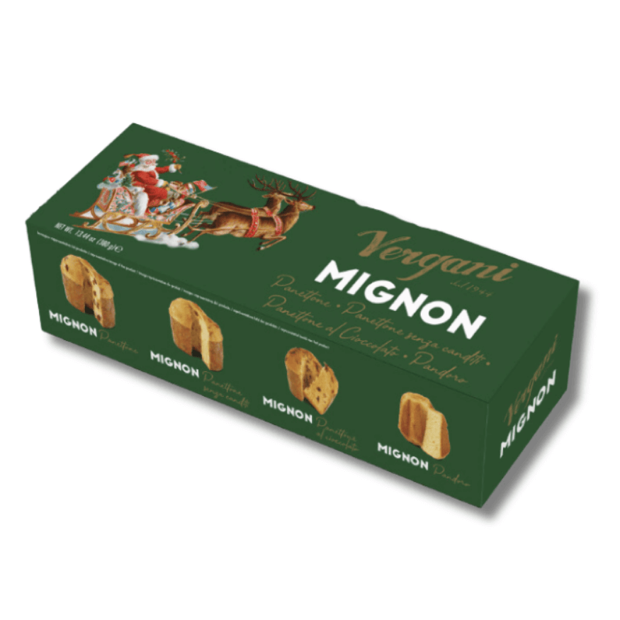 Coffret "Mignon" 4 Mini Panettones – Vergani | Alice Délice