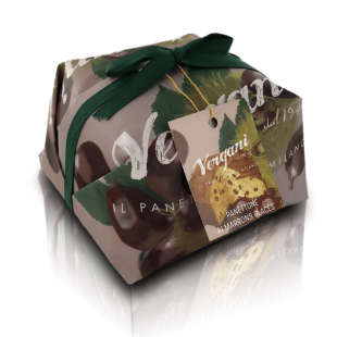 Panettone Marrons Glacés 750 g – Vergani | Alice Délice