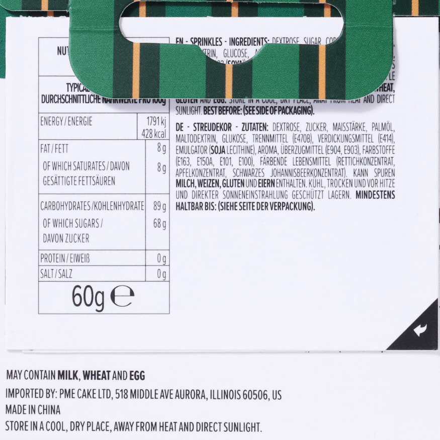 Décor à parsemer Sprinkles Santa Claus 60 g – PME