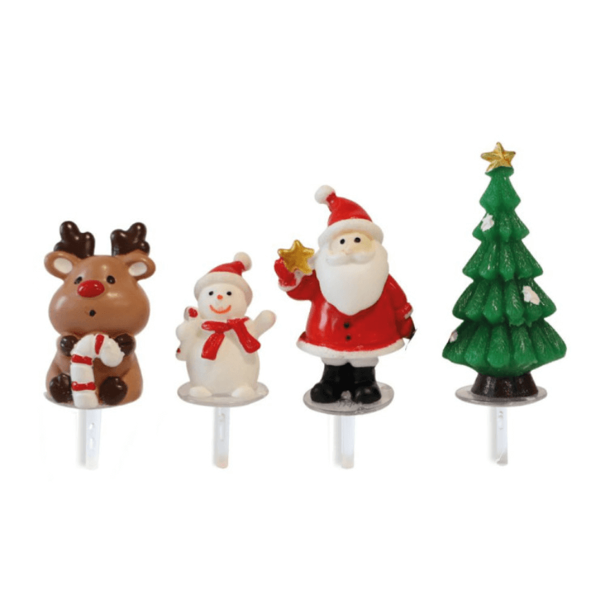 4 Accessoires Sweet Xmas (Noël) plastique – ScrapCooking