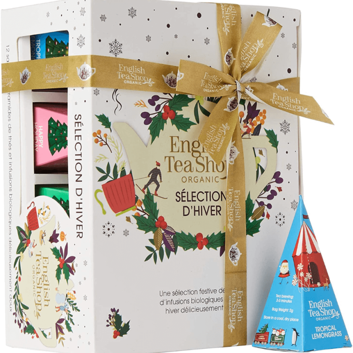Coffret Prismes Hiver Blanc 12 sachets – English Tea Shop | Alice Délice