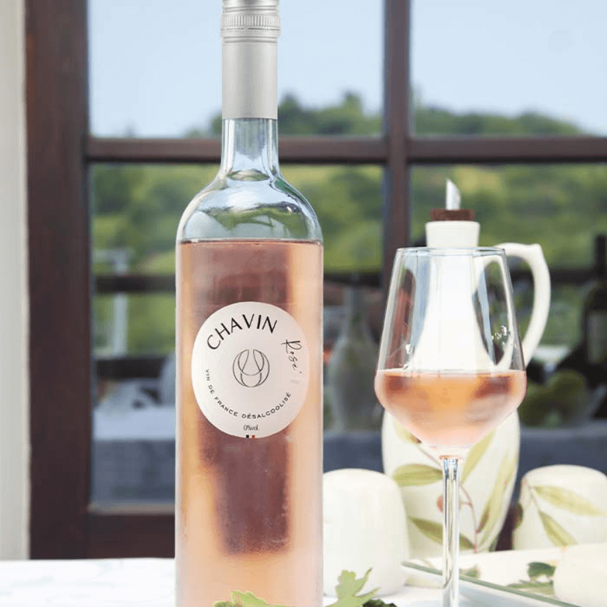Rosé désalcoolisé 75 cl – Chavin Zéro | Alice Délice
