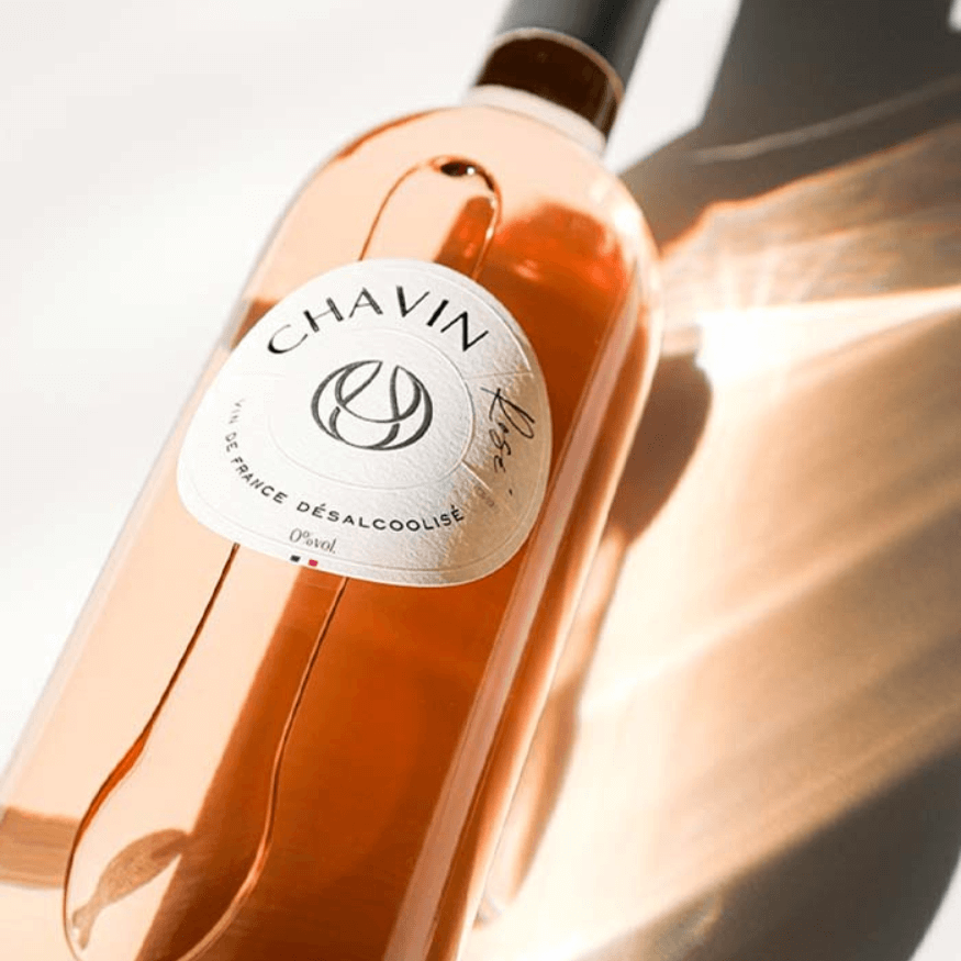 Rosé désalcoolisé 75 cl – Chavin Zéro | Alice Délice