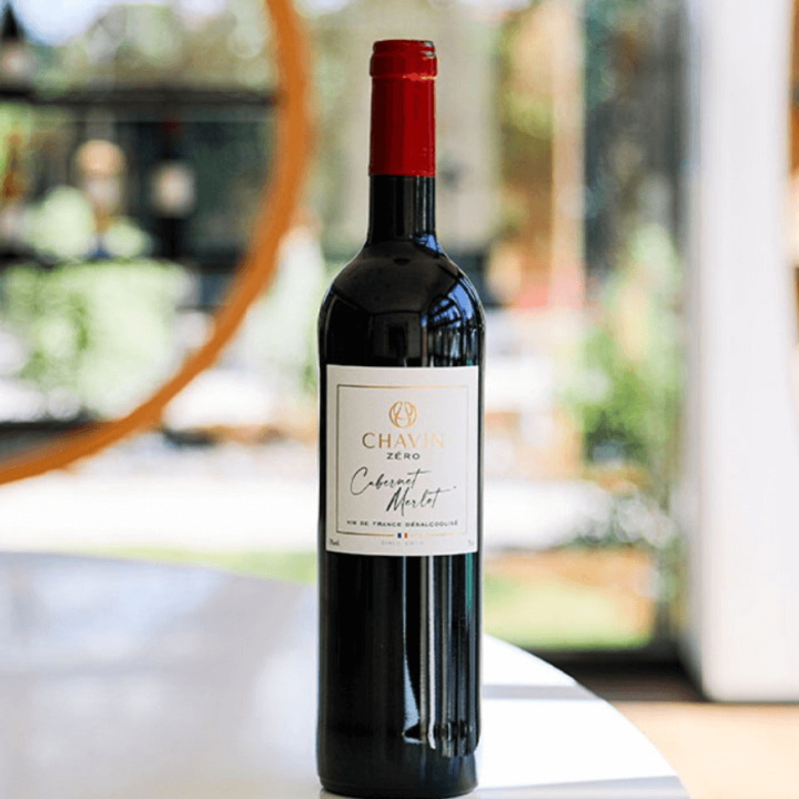 Cabernet Merlot désalcoolisé 75 cl – Chavin Zéro | Alice Délice