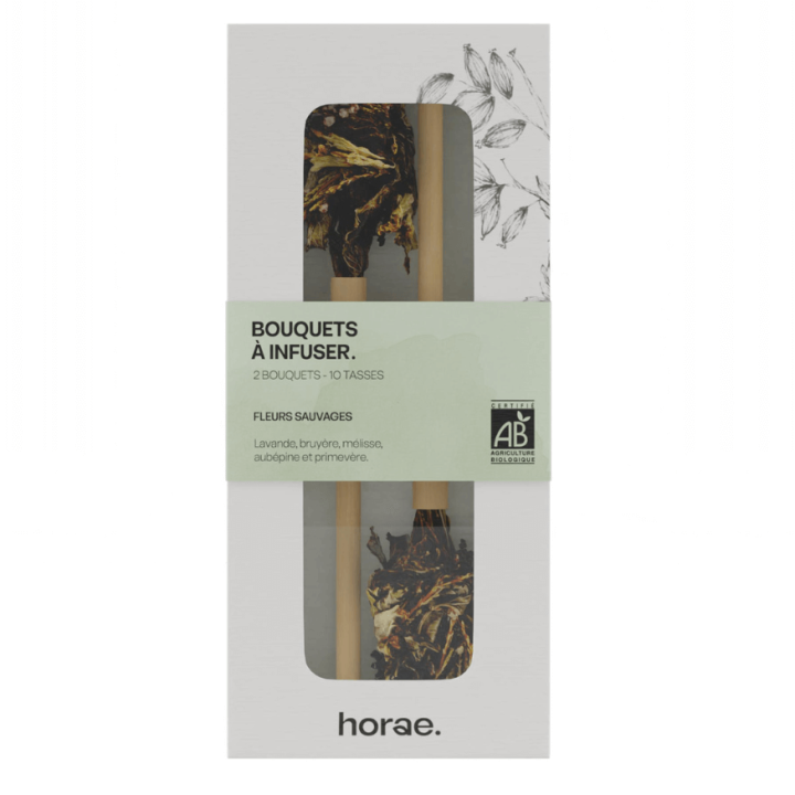2 Bouquets à infuser Fleurs sauvages – Horae | Alice Délice