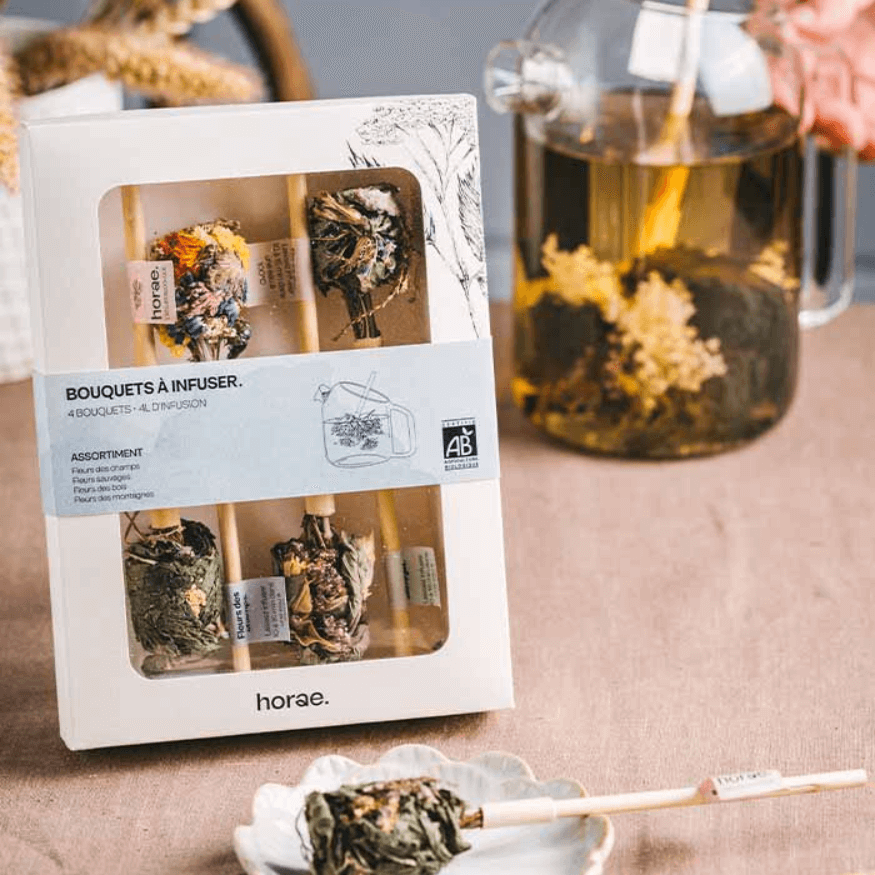 Coffret 4 Bouquets à infuser – Horae | Alice Délice