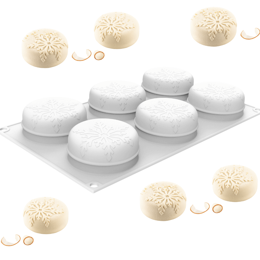 Moule entremets individuel Neve 110 – Silikomart | Alice Délice