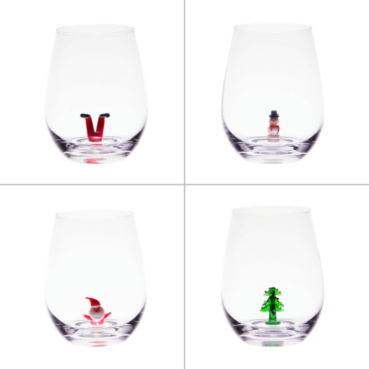 Verre fantaisie Jingle 50 cl – Table Passion – Aléatoire