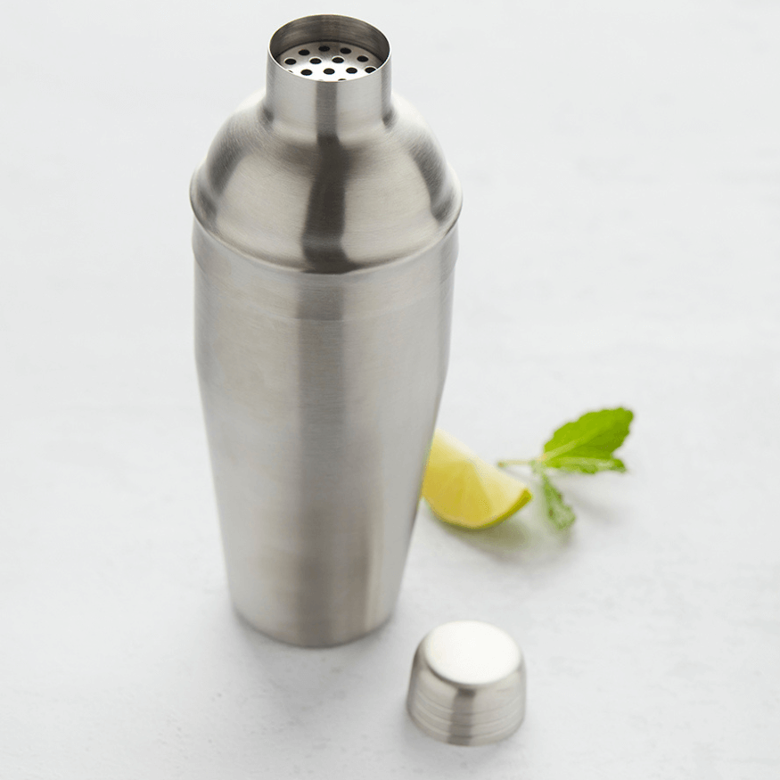 Shaker inox brossé 750 ml Point Virgule – Mixez vos cocktails avec style | Alice Délice