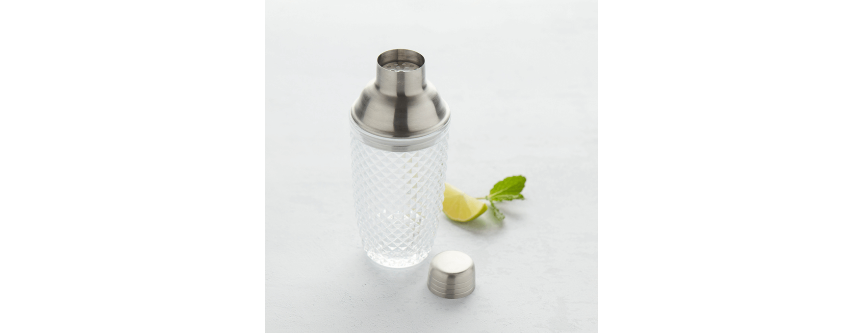 Ensemble à cocktail Point-Virgule - 4 pièces - Avec cuillère de bar, copain, pilon et