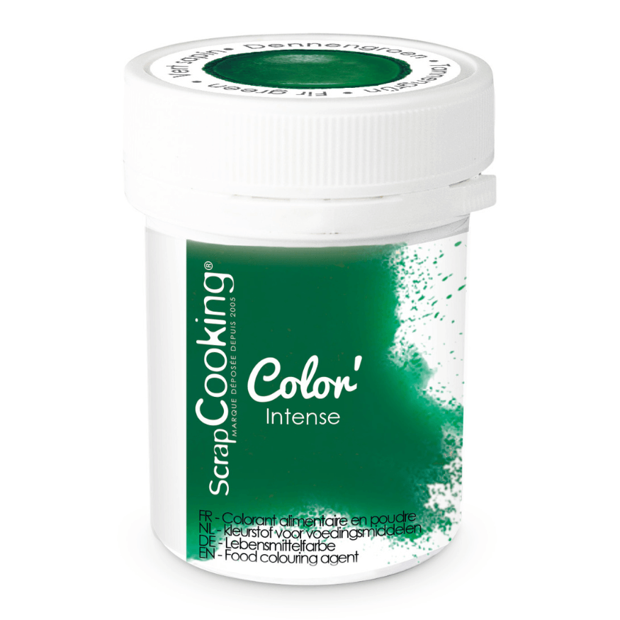 Colorant en poudre vert sapin 5 g ScrapCooking – Color Intense | Alice Délice