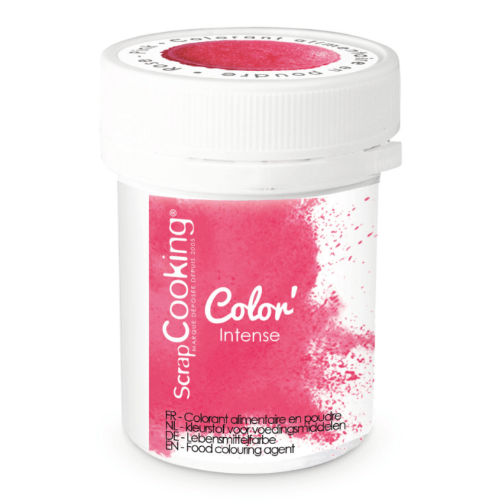 Colorant en poudre rose 5 g ScrapCooking – Color Intense | Alice Délice