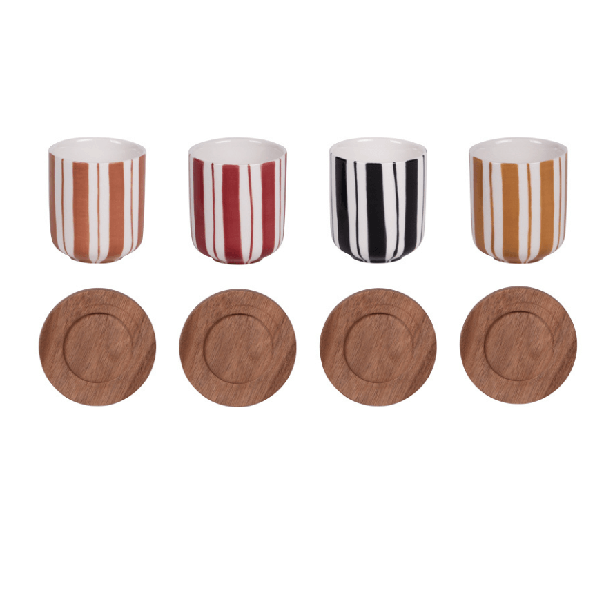 Coffret 4 tasses 10cl Singita - Table Passion