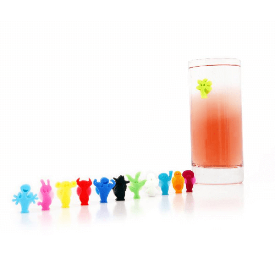 Set 12 marque-verres – Vacuvin | Pratique et convivial | Alice Délice