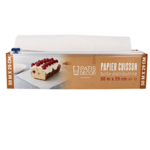 Papier cuisson en boîte distributrice - Patisdécor