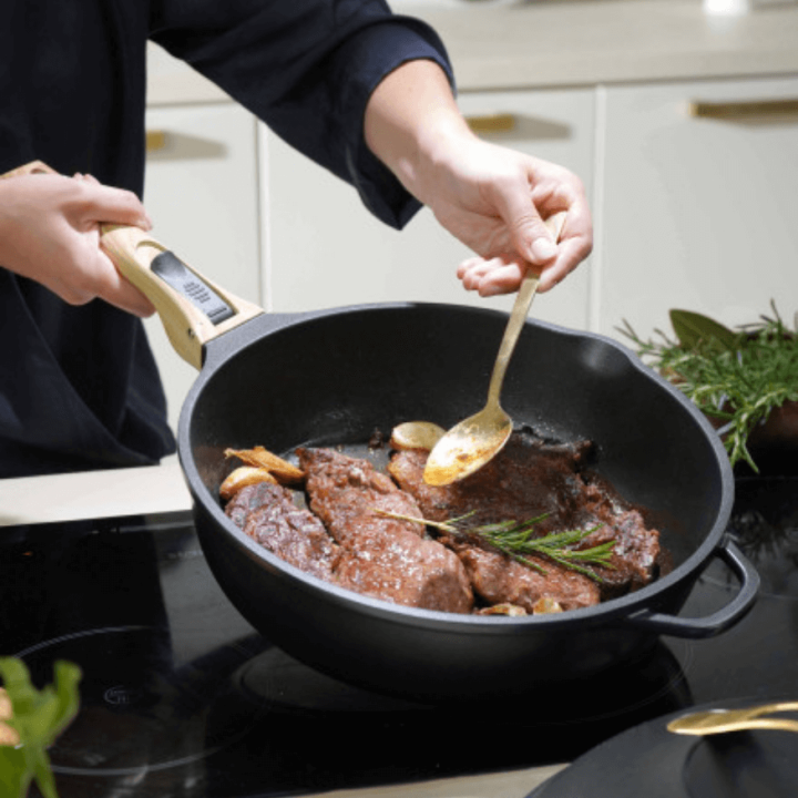 Poêle 8 en 1 La Fabuleuse 28 cm Météore – Cookut sans PFAS