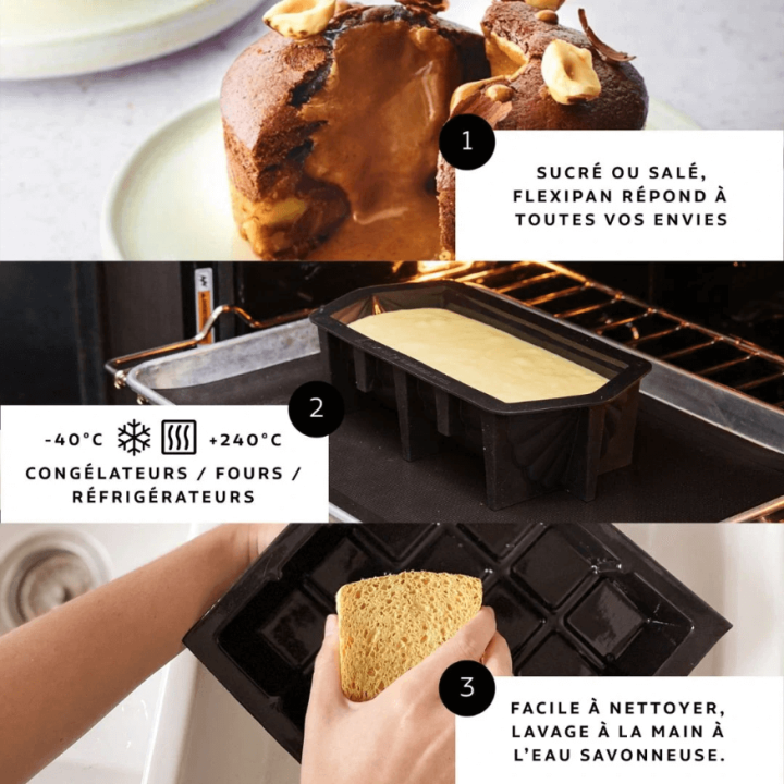 Moule 12 Mini-Muffins Flexipan | Silicone & Tricot de Verre